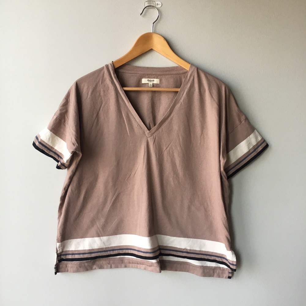 Madewell opus v-neck tee